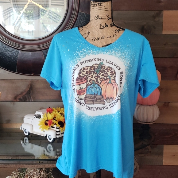 Fall Graphic T-shirts pumpkins - Picture 4 of 4